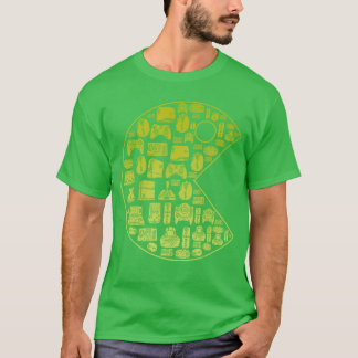 Camiseta Jogador de Video Game Vintage 1980 Retro Millennia