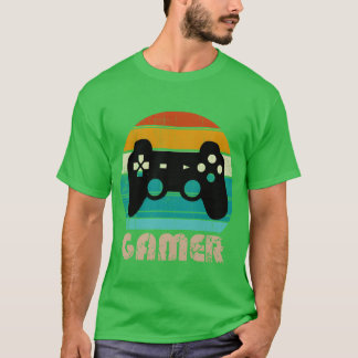 Camiseta Jogador de Video Games Gamer amigos engraçados