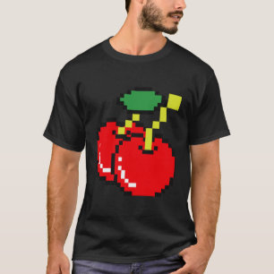 Camiseta Jogador de videogame Pixel Cherry