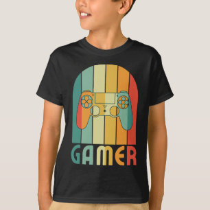Camiseta Jogador De Videos games Para Jogadores De Jogo Pai
