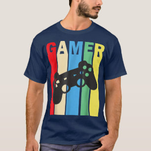 Camiseta Jogador de Videos games Retro legal Jogador Gamers