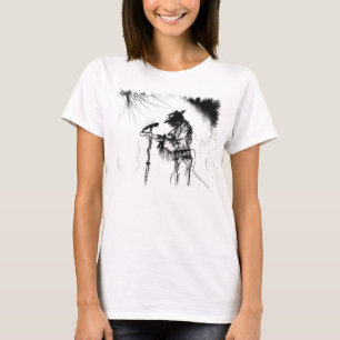 Camiseta Jogador de Violão Blues e Banda ao Palco