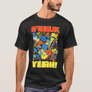 Camiseta Jogador de Violão de Banjo Sim