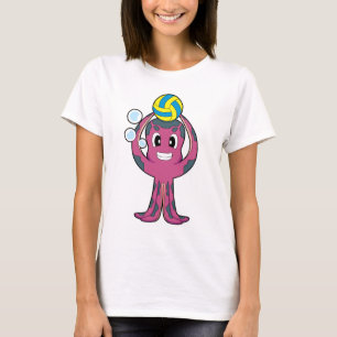 Camiseta jogador de volei de polvo Volei Esportes