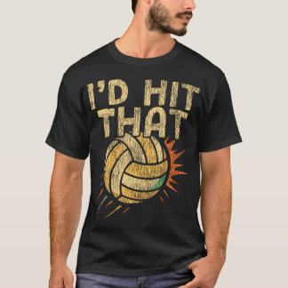 Camiseta Jogador de Volei Equipe Vintage Retro Eu Bateria
