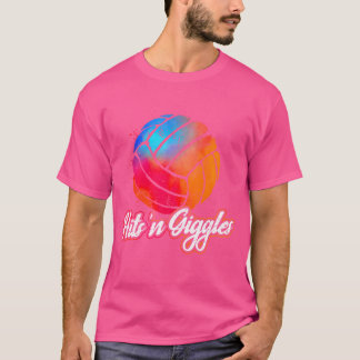 Camiseta Jogador de Volei Hits 'N Giggles Mulheres Volei