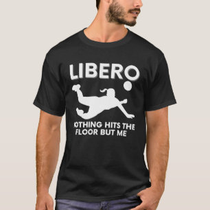 Camiseta Jogador de Volei Libero Gráfico 1