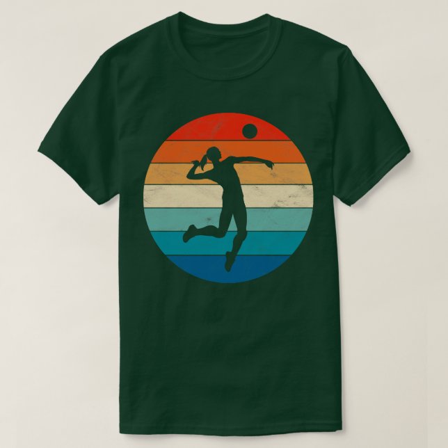 Camiseta Jogador de Voleibol (Frente do Design)