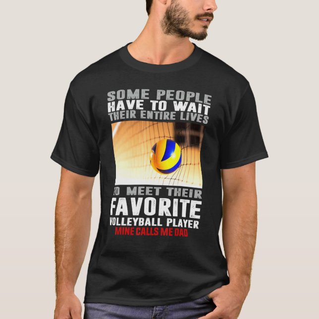 Camiseta Jogador De Voleibol De Jovens Algumas Pessoas Têm  (Frente)