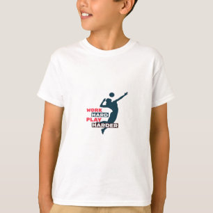 Camiseta Jogador de Voleibol do Duro Tão Clássico para Joga