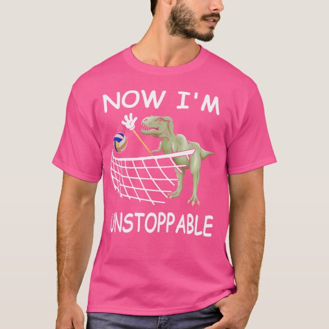 Camiseta Jogador de Voleibol Engraçado (Frente)