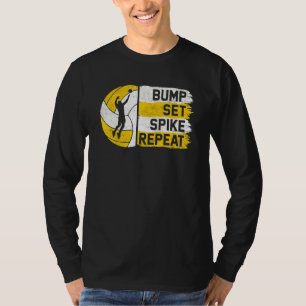 Camiseta Jogador de Voleibol Esportivo Engraçado 1