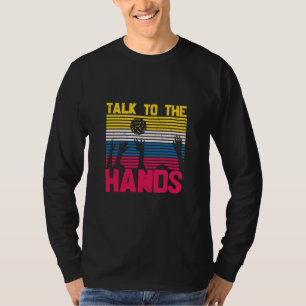 Camiseta Jogador de Voleibol Fale Com As Mãos