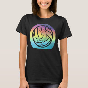 Camiseta Jogador De Voleibol Feminino Tie Dye