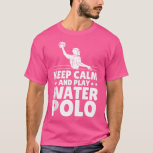 Camiseta Jogador de Waterpolo Esportivo Aquático Nadando So