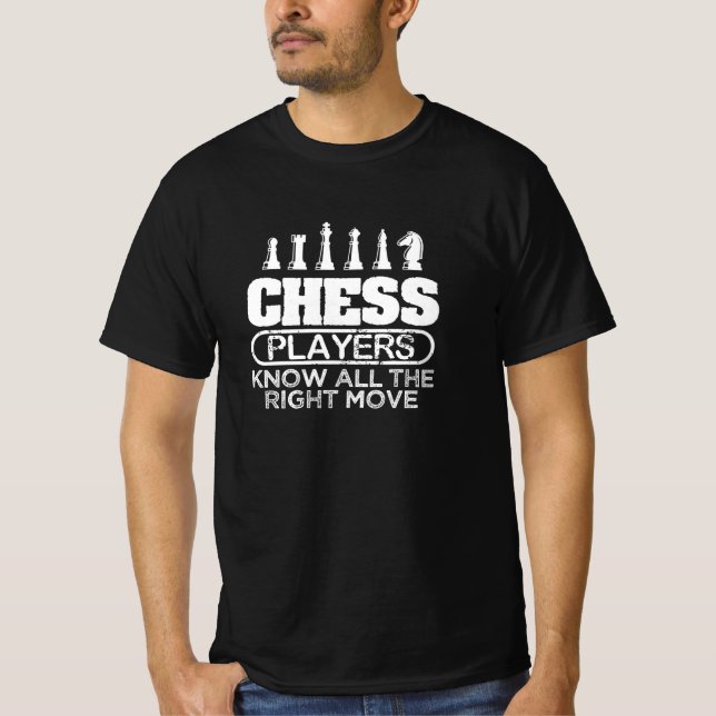 Camiseta Jogador de xadrez (Frente)