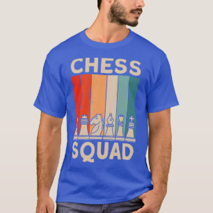 Camiseta Jogador de Xadrez do Esquadrão de Xadrez