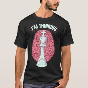 Camiseta Jogador de Xadrez do Xadrez do Jogo do conselho Gr