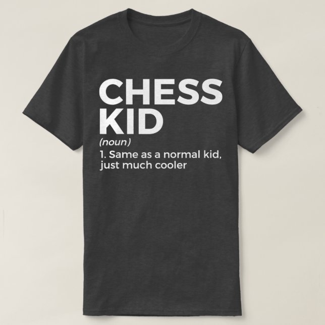 Camiseta Jogador de Xadrez Engraçado Chess (Frente do Design)
