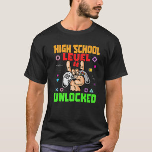 Camiseta Jogador Desbloqueado No Nível Do segundo grau De V