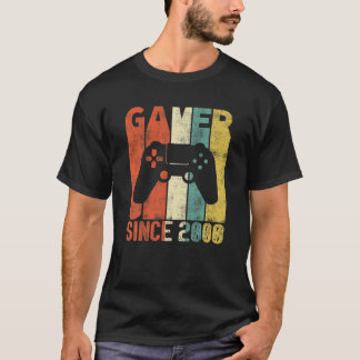 Camiseta Jogador Desde 2000 Retro 21º Presente De Jogos De