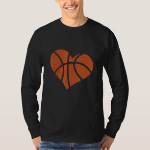 Camiseta Jogador desportivo de basquetebol e amor desportiv