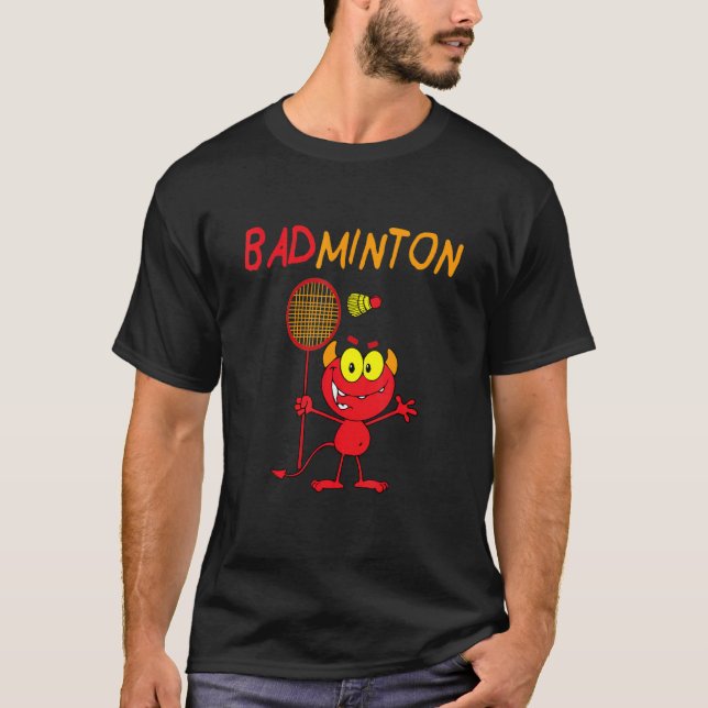 Camiseta Jogador Diabo Badminton (Frente)