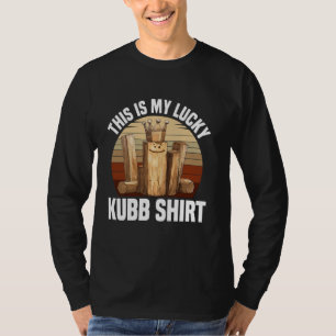 Camiseta Jogador Do Kubb Viking Chess Lover Game Set Kubb