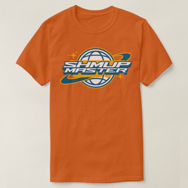 Camiseta Jogador do Shmup Master Shooter (Frente do Design)