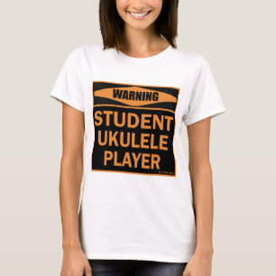 Camiseta Jogador do Ukulele do estudante