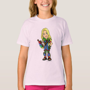 Camiseta Jogador dos funcionarios da ilha de Socktastic Roo