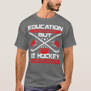 Camiseta Jogador Engraçado de Hóquei no Gelo Presente 1