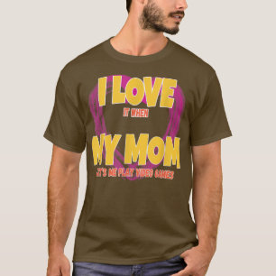 Camiseta Jogador Engraçado Eu Amo Minha Mãe Me Deixa Jogar