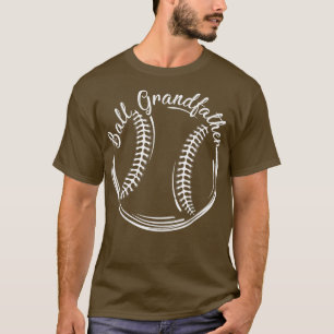 Camiseta Jogador Engraçado Fã Jogador Fã Baseball Pai de Av