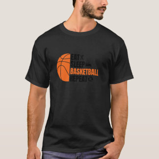 Camiseta Jogador Esportivo De Bball Repetitivo De Bball Fu