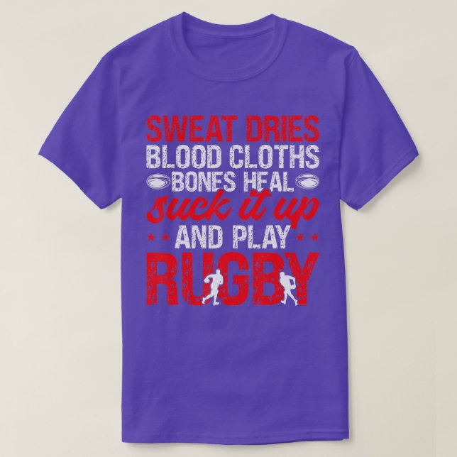Camiseta Jogador Esportivo Do Uk Play Rugby Da Mens Funny (Frente do Design)