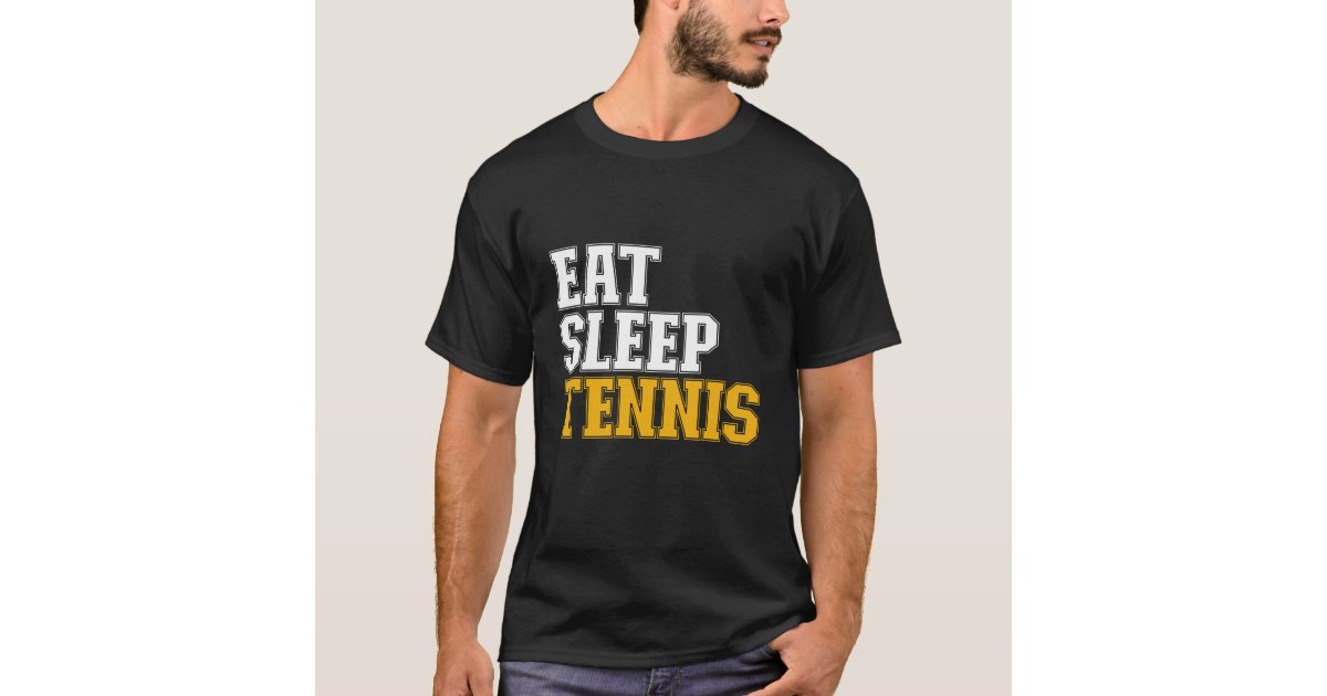 Camiseta Tênis Citação Eu Só Quero Jogar Tênis
