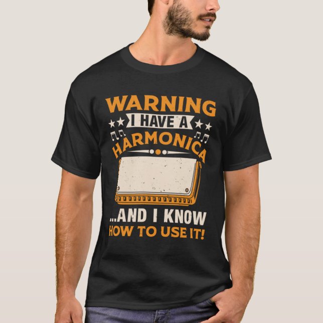 Camiseta Jogador Harmonica (Frente)