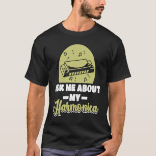 Camiseta Jogador Harmonica Orgão-Boca