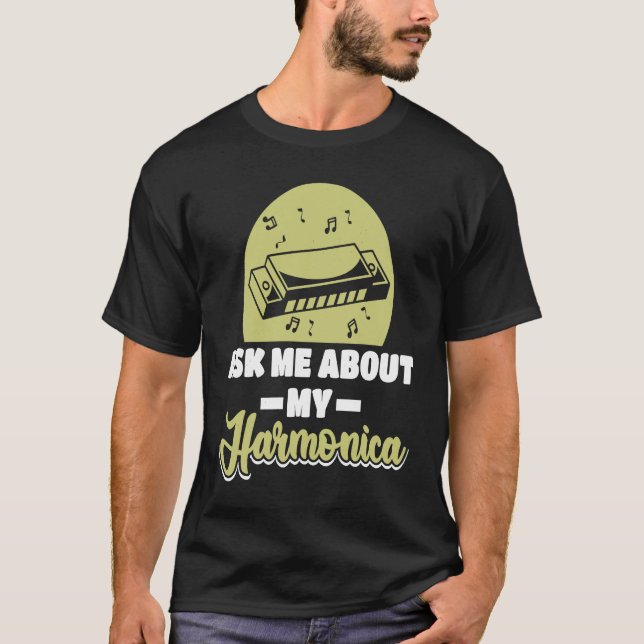 Camiseta Jogador Harmonica Orgão-Boca (Frente)
