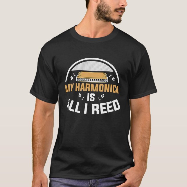 Camiseta Jogador Harmonica Orgão-Boca (Frente)