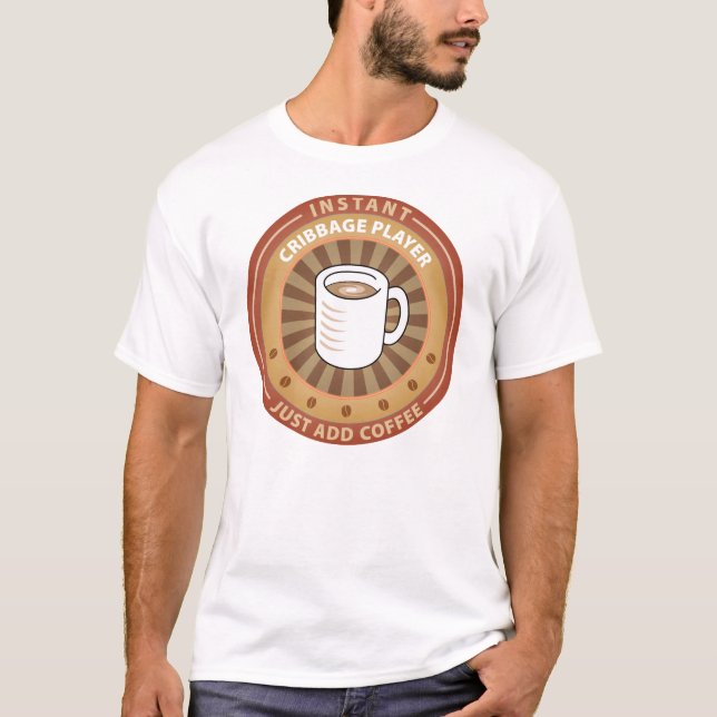 Camiseta Jogador imediato de Cribbage (Frente)