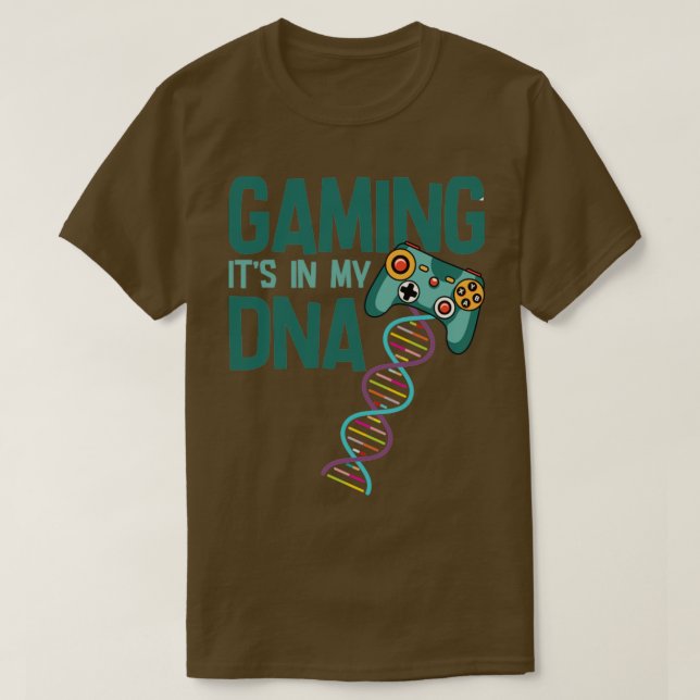 Camiseta Jogador Jogando Isso No Meu DNA1 (Frente do Design)