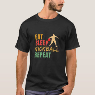 Camiseta Jogador Kickball Repetitivo Kickball do Kickball