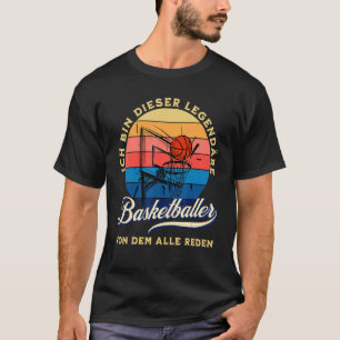 Camiseta Jogador lendário de basquetebol masculino Verão 1