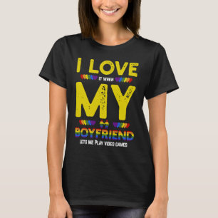 Camiseta Jogador LGBT E Eu Adoro Quando Meu Namorado me Dei
