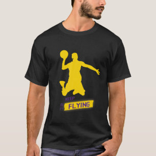 Camiseta Jogador Mantenha Flyi para jogar golfe no basquete