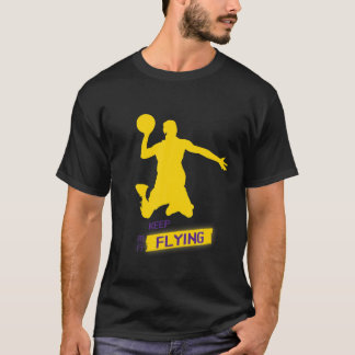 Camiseta Jogador Mantenha Flyi para jogar golfe no basquete