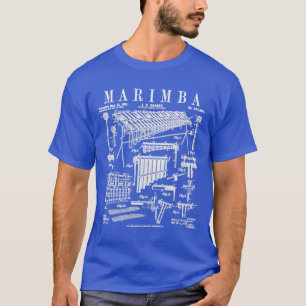 Camiseta Jogador Marimba Percussion Musical Initiative Vint