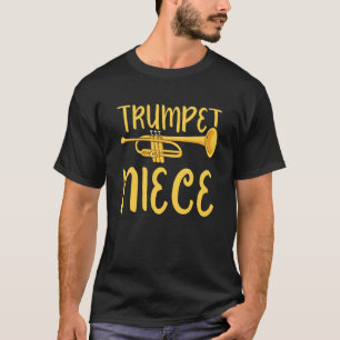 Camiseta Jogador Musical Trumpet Niece por Instrumentos